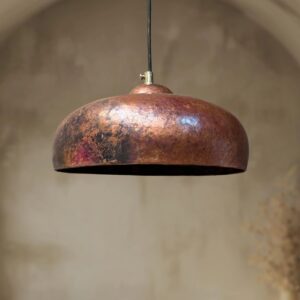 Copper Farmhouse Light Fixture, Handmade Copper Ceiling Light, Rustic Copper Kitchen Island Pendant light Fixture My Store