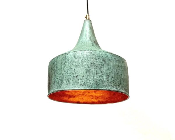 Oxidized Copper Pendant Light, Handmade Oxidized Solid Copper Dome Pendant Island Lighting, Farmhouse Kitchen Ceiling Lamp My Store