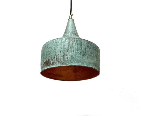 Oxidized Copper Pendant Light, Handmade Oxidized Solid Copper Dome Pendant Island Lighting, Farmhouse Kitchen Ceiling Lamp My Store