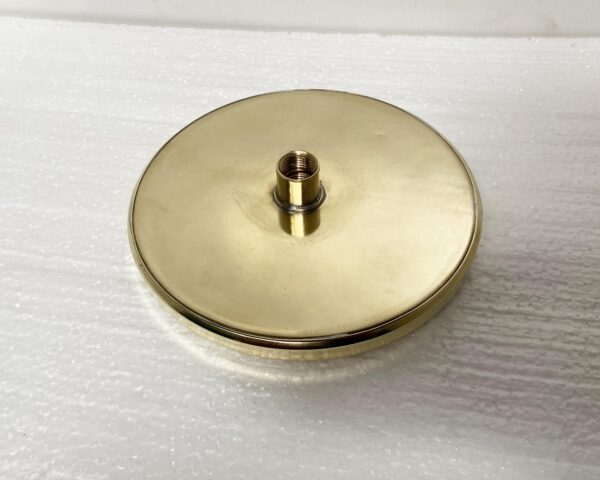 Unlacquered Brass shower head, shower head, Brass shower head, outdoor shower head, outdoor Brass shower head - Image 5